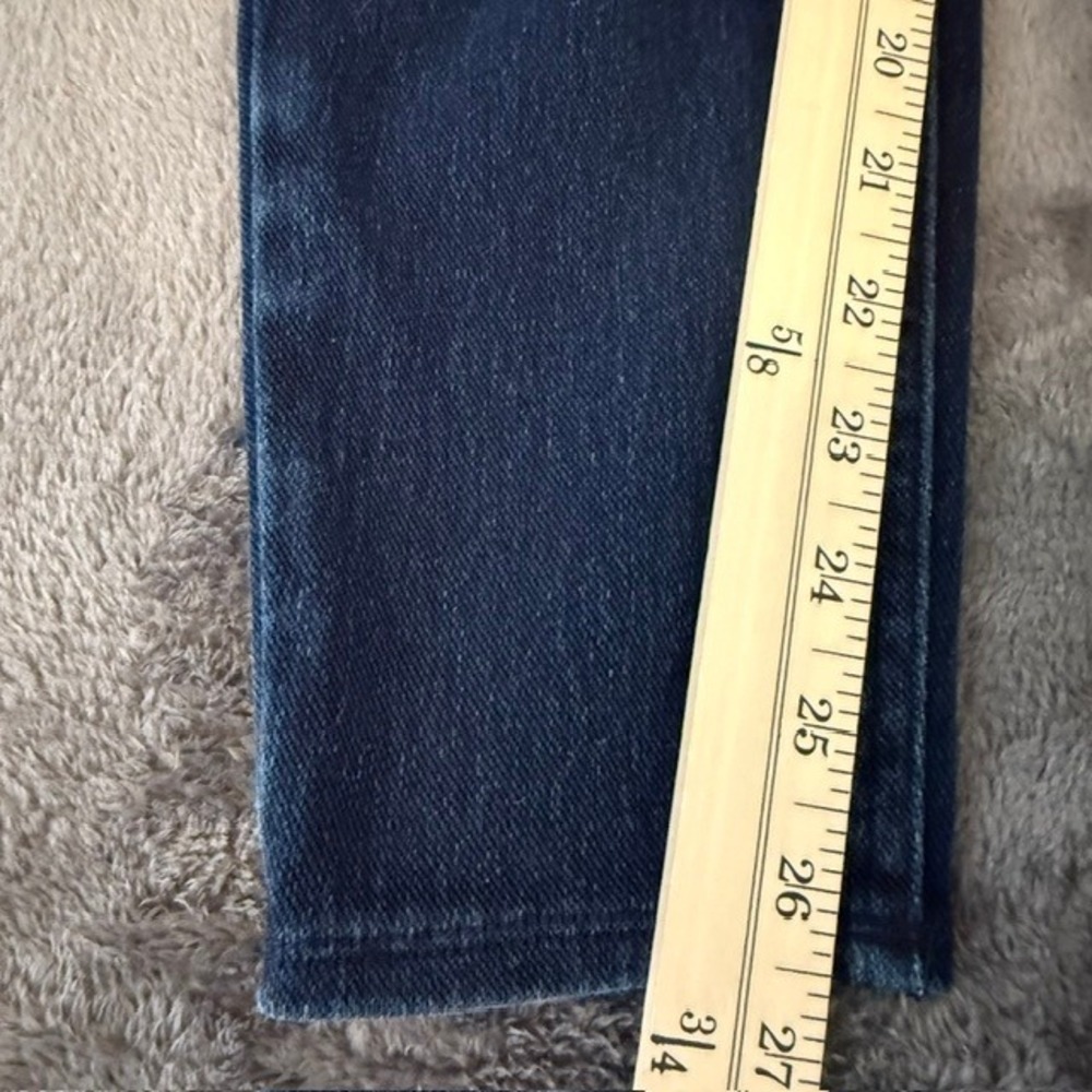 Spanx Jean-ish Leggings Skinny Shaping Pull On Twilight‎ Sleek Indigo Large - Picture 11 of 12
